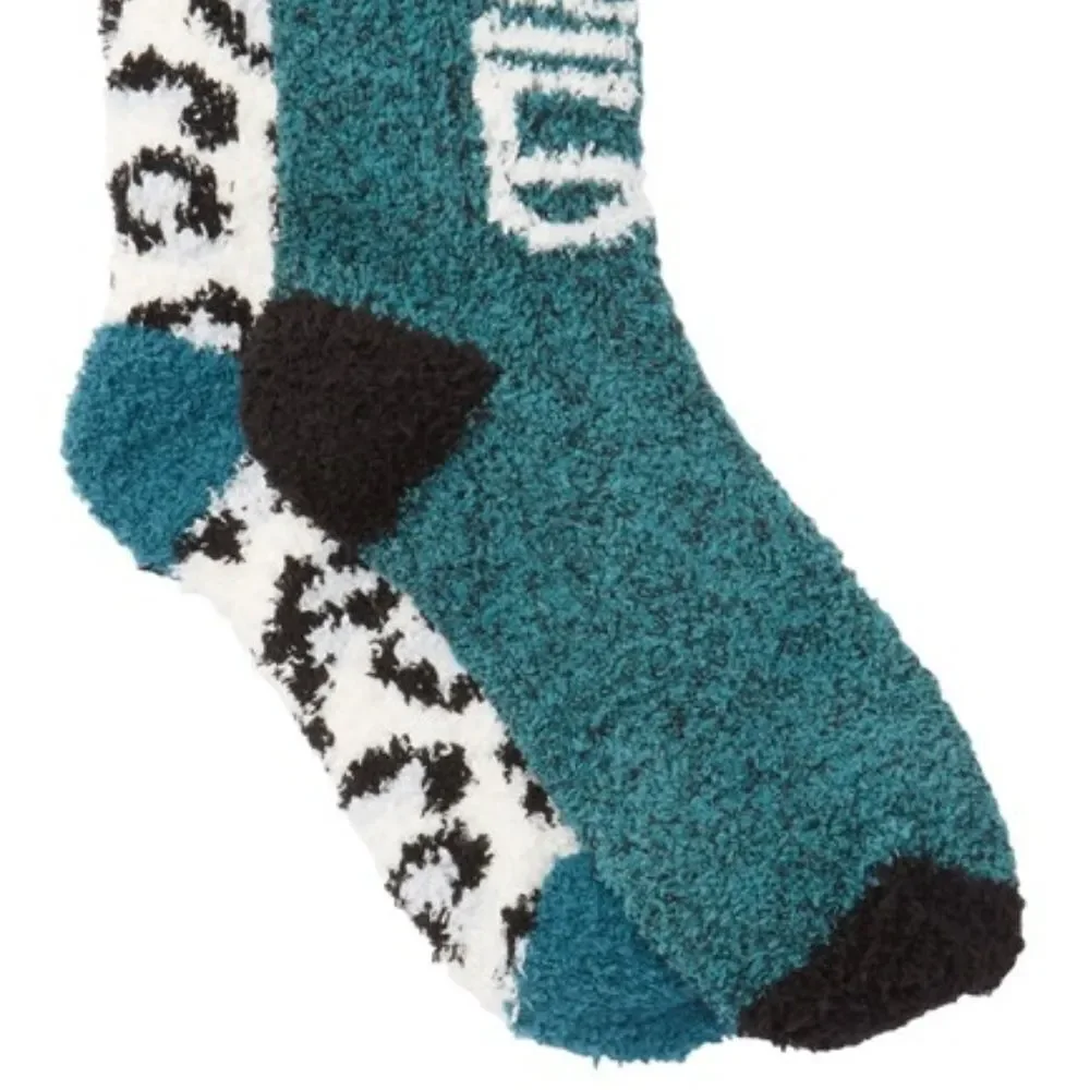 Free Press Fuzzy Socks Micro Crew Pack of 2